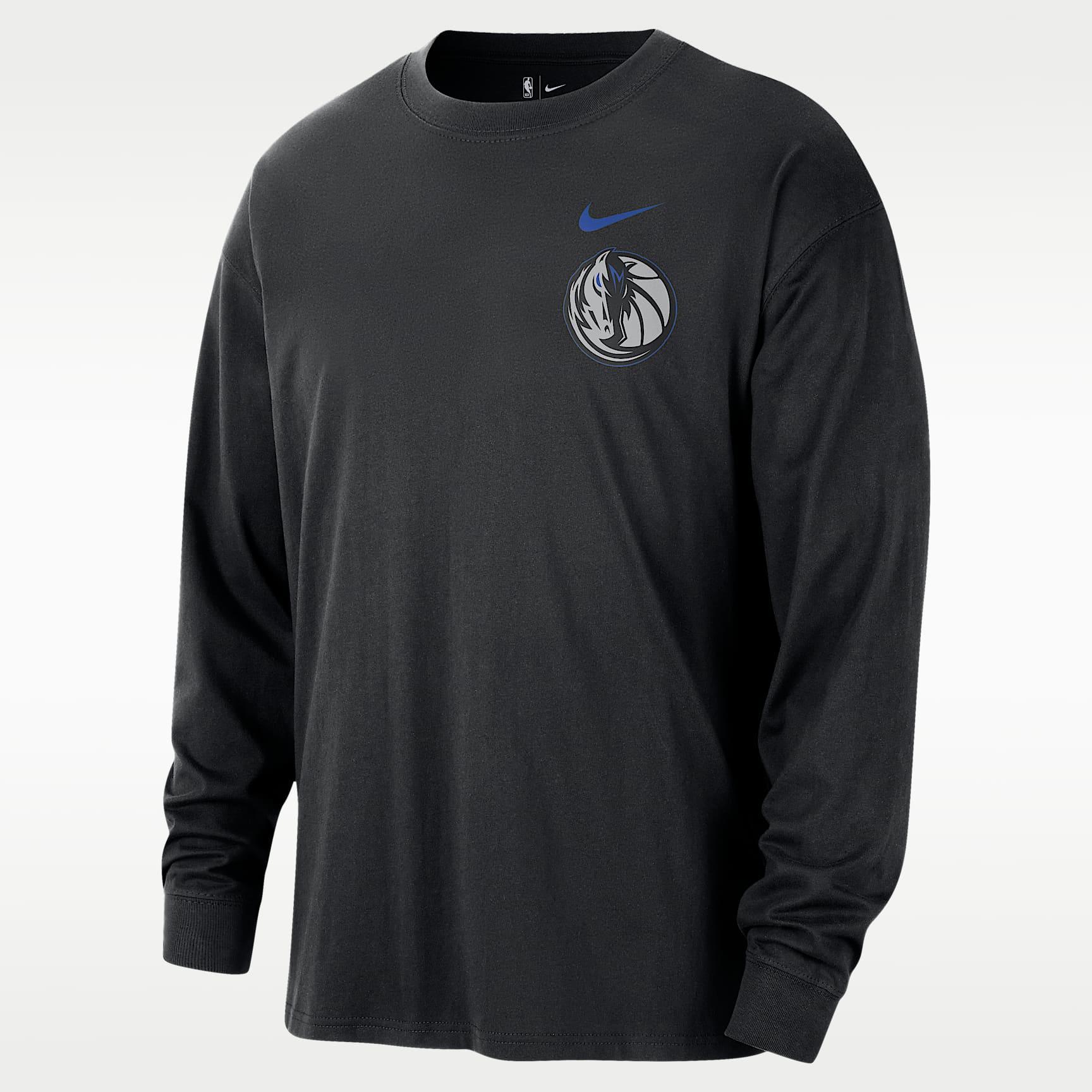 Dallas Mavericks Essential City Edition Men's Nike NBA Long-Sleeve